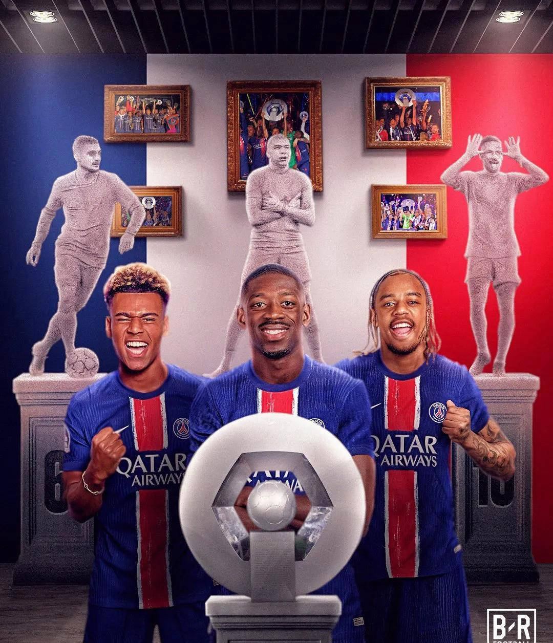 圣日尔曼球员集体发威，法甲夺冠前景看涨的简单介绍