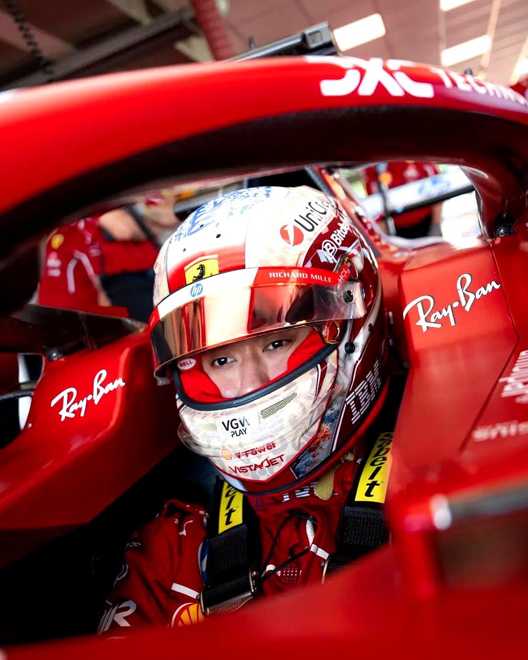 法拉利力克迈凯伦，周冠宇统治全场